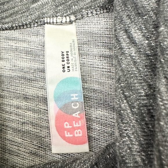 Free People Beach One Size Cocoon Gray Cowl Funnel
Neck Maxi Dress - Picture 6 of 9